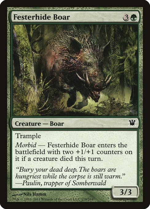 Festerhide Boar [Innistrad] | Gaming Infinity