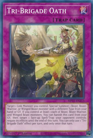 Tri-Brigade Oath [MP21-EN213] Common | Gaming Infinity