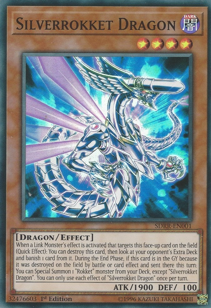 Silverrokket Dragon [SDRR-EN001] Super Rare | Gaming Infinity