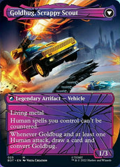 Goldbug, Humanity's Ally // Goldbug, Scrappy Scout (Shattered Glass) [Universes Beyond: Transformers] | Gaming Infinity