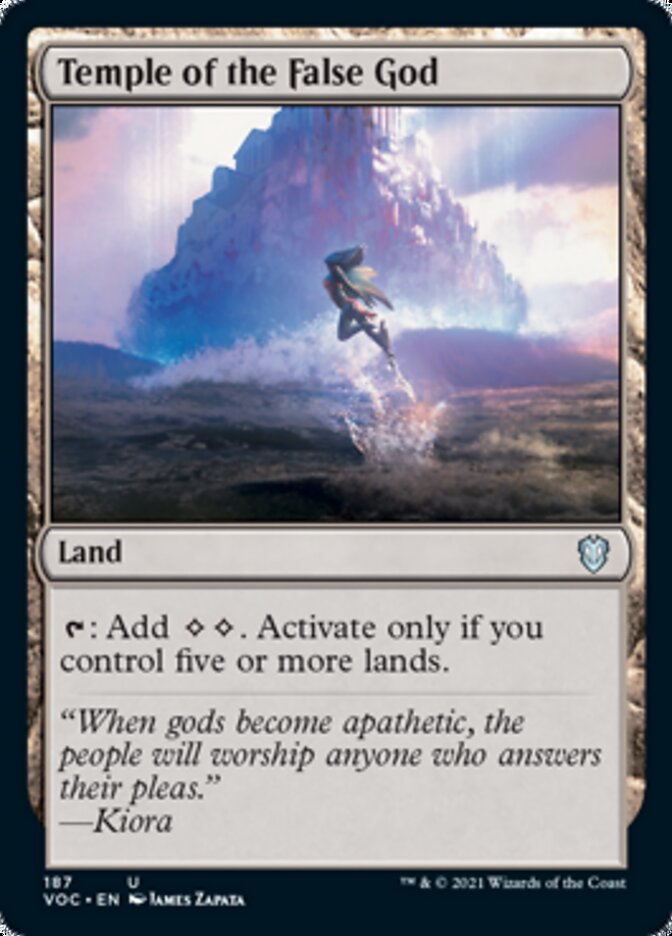 Temple of the False God [Innistrad: Crimson Vow Commander] | Gaming Infinity