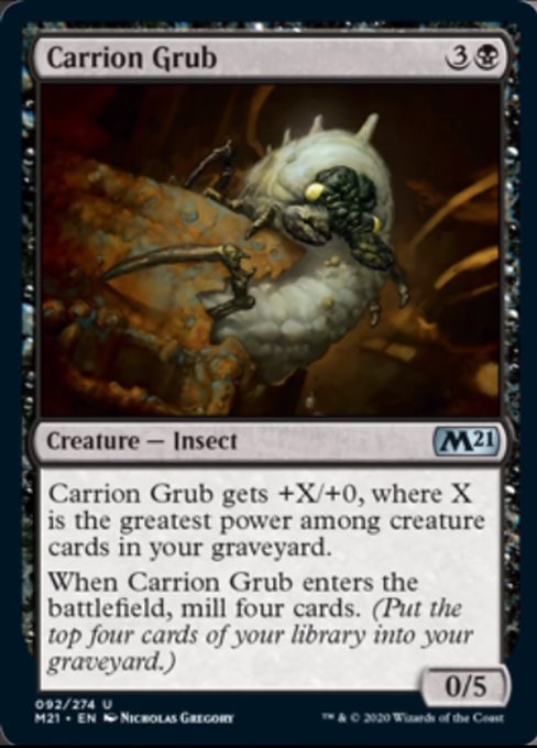 Carrion Grub [Core Set 2021] | Gaming Infinity