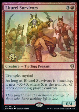 Elturel Survivors [Commander Legends: Battle for Baldur's Gate Prerelease Promos] | Gaming Infinity