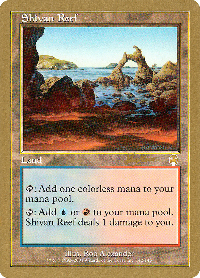 Shivan Reef (Sim Han How) [World Championship Decks 2002] | Gaming Infinity