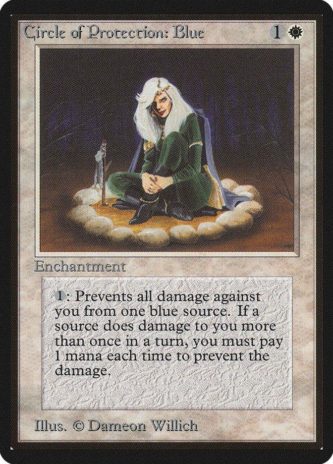 Circle of Protection: Blue [Limited Edition Beta] | Gaming Infinity
