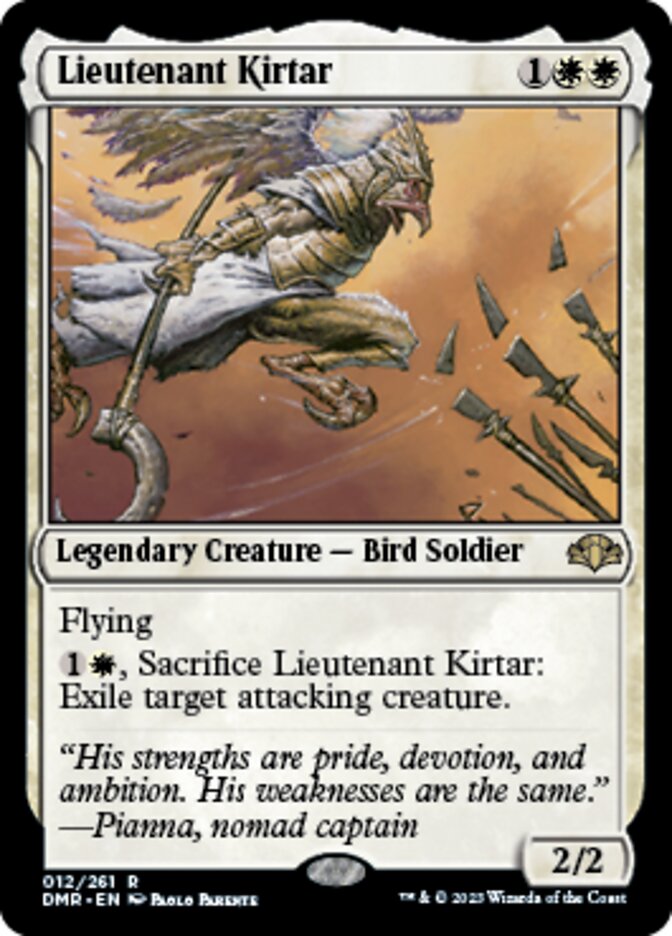 Lieutenant Kirtar [Dominaria Remastered] | Gaming Infinity