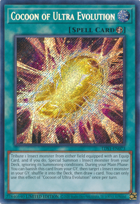 Cocoon of Ultra Evolution [LDS1-EN073] Secret Rare | Gaming Infinity