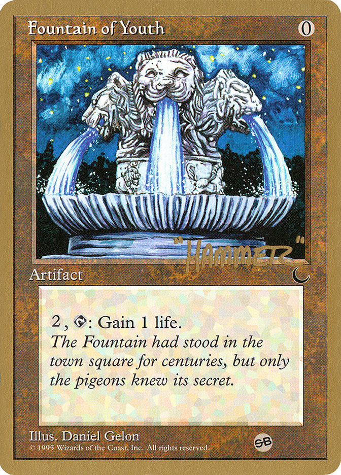 Fountain of Youth (Shawn "Hammer" Regnier) (SB) [Pro Tour Collector Set] | Gaming Infinity