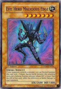 Evil Hero Malicious Edge [Duelist Pack 6: Jaden Yuki 3] [DP06-EN006] | Gaming Infinity