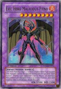 Evil Hero Malicious Fiend [Duelist Pack 6: Jaden Yuki 3] [DP06-EN013] | Gaming Infinity