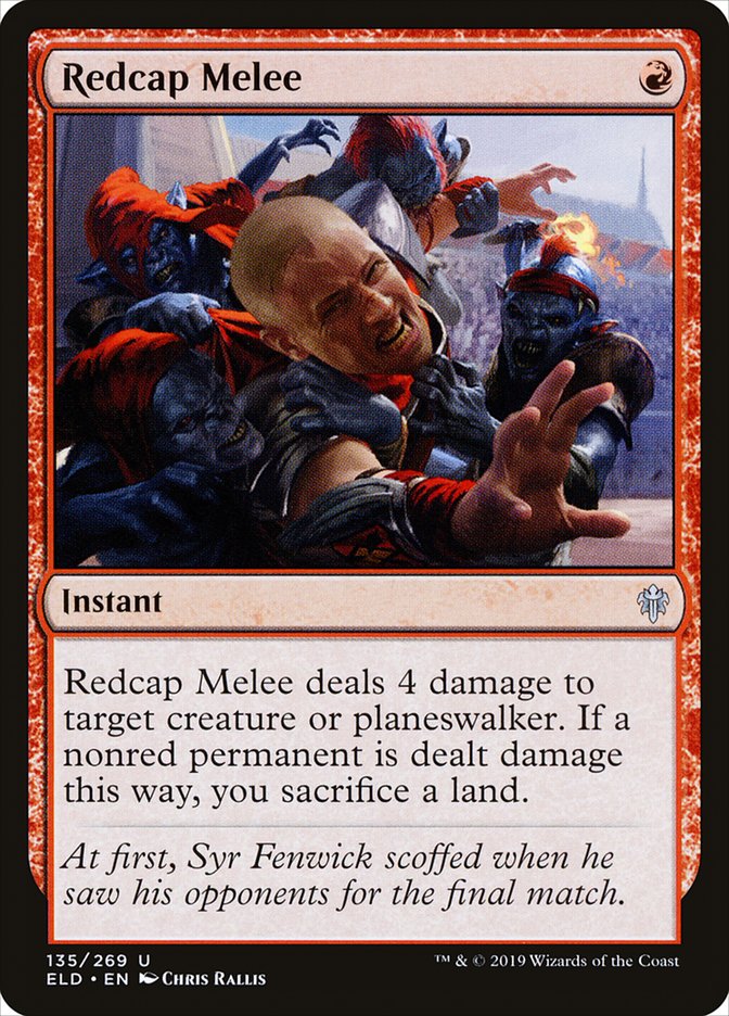 Redcap Melee [Throne of Eldraine] | Gaming Infinity