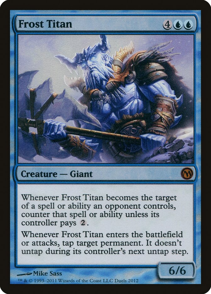 Frost Titan (Duels of the Planeswalkers Promos) [Duels of the Planeswalkers Promos 2011] | Gaming Infinity