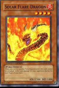 Solar Flare Dragon [Gold Series 2008] [GLD1-EN019] | Gaming Infinity