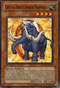 Crystal Beast Amber Mammoth [Duelist Pack 7: Jesse Anderson] [DP07-EN005] | Gaming Infinity