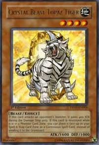 Crystal Beast Topaz Tiger [Duelist Pack 7: Jesse Anderson] [DP07-EN004] | Gaming Infinity