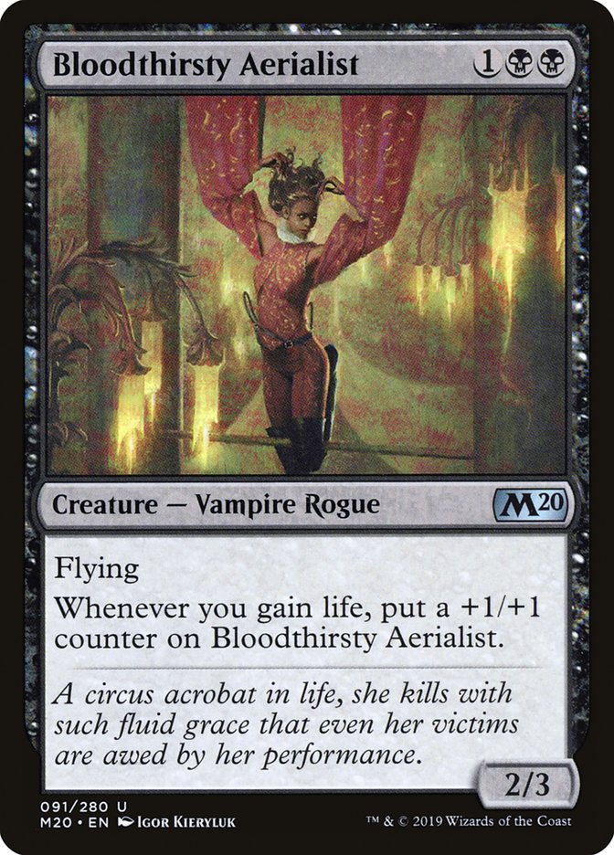 Bloodthirsty Aerialist [Core Set 2020] | Gaming Infinity