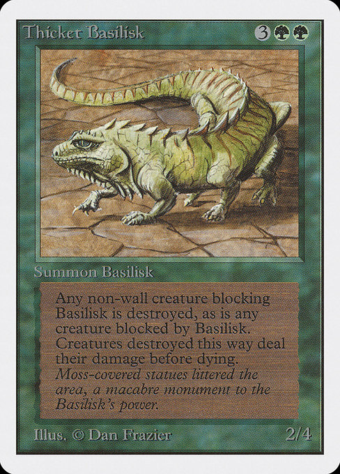 Thicket Basilisk [Unlimited Edition] | Gaming Infinity