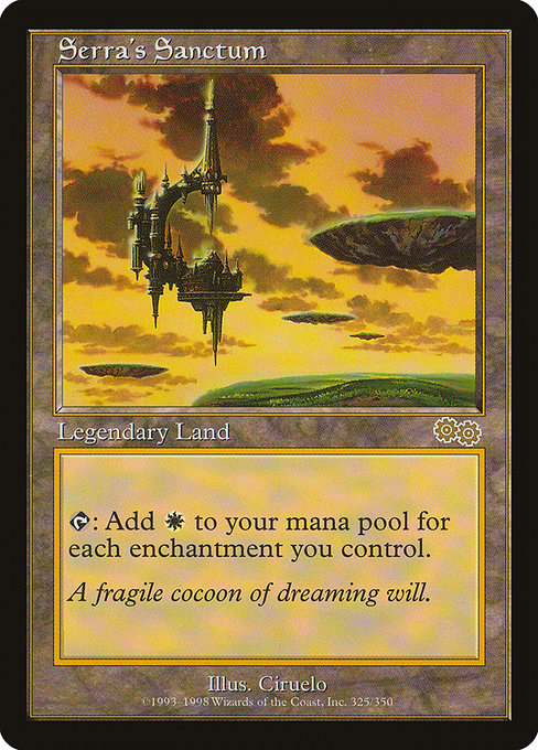 Serra's Sanctum [Urza's Saga] | Gaming Infinity