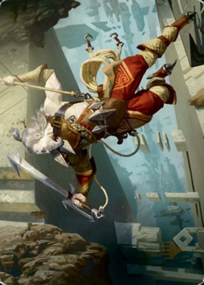 Cliffhaven Sell-Sword Art Card (Gold-Stamped Signature) [Zendikar Rising Art Series] | Gaming Infinity