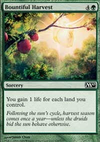 Bountiful Harvest [Magic 2010] | Gaming Infinity