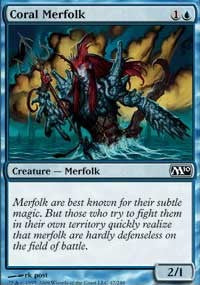 Coral Merfolk [Magic 2010] | Gaming Infinity