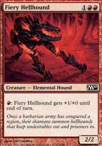 Fiery Hellhound [Magic 2010] | Gaming Infinity