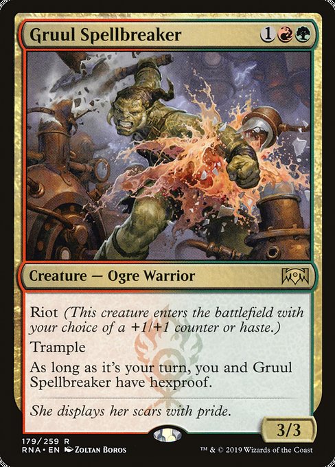 Gruul Spellbreaker [Ravnica Allegiance] | Gaming Infinity