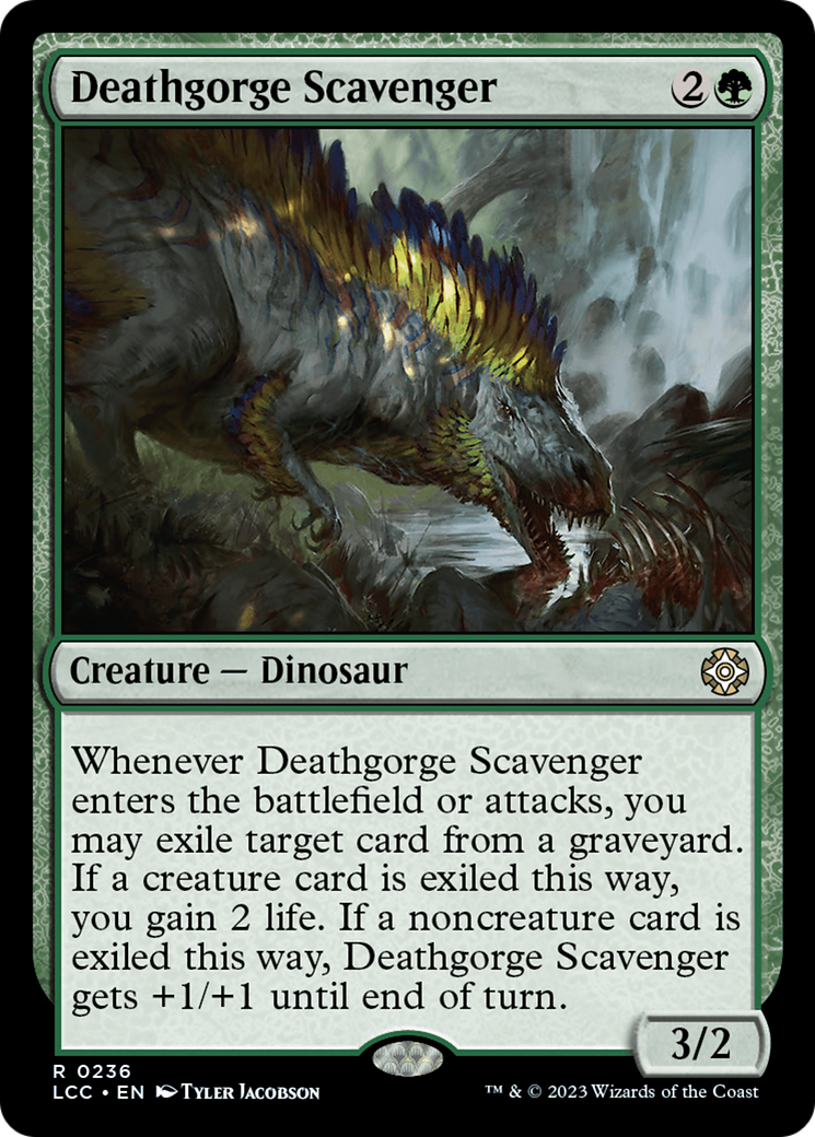 Deathgorge Scavenger [The Lost Caverns of Ixalan Commander] | Gaming Infinity