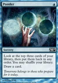 Ponder [Magic 2010] | Gaming Infinity