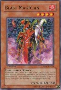 Blast Magician [Structure Deck: Spellcaster's Command] [SDSC-EN014] | Gaming Infinity