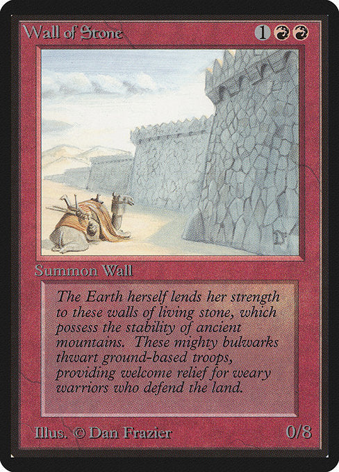 Wall of Stone [Limited Edition Beta] | Gaming Infinity