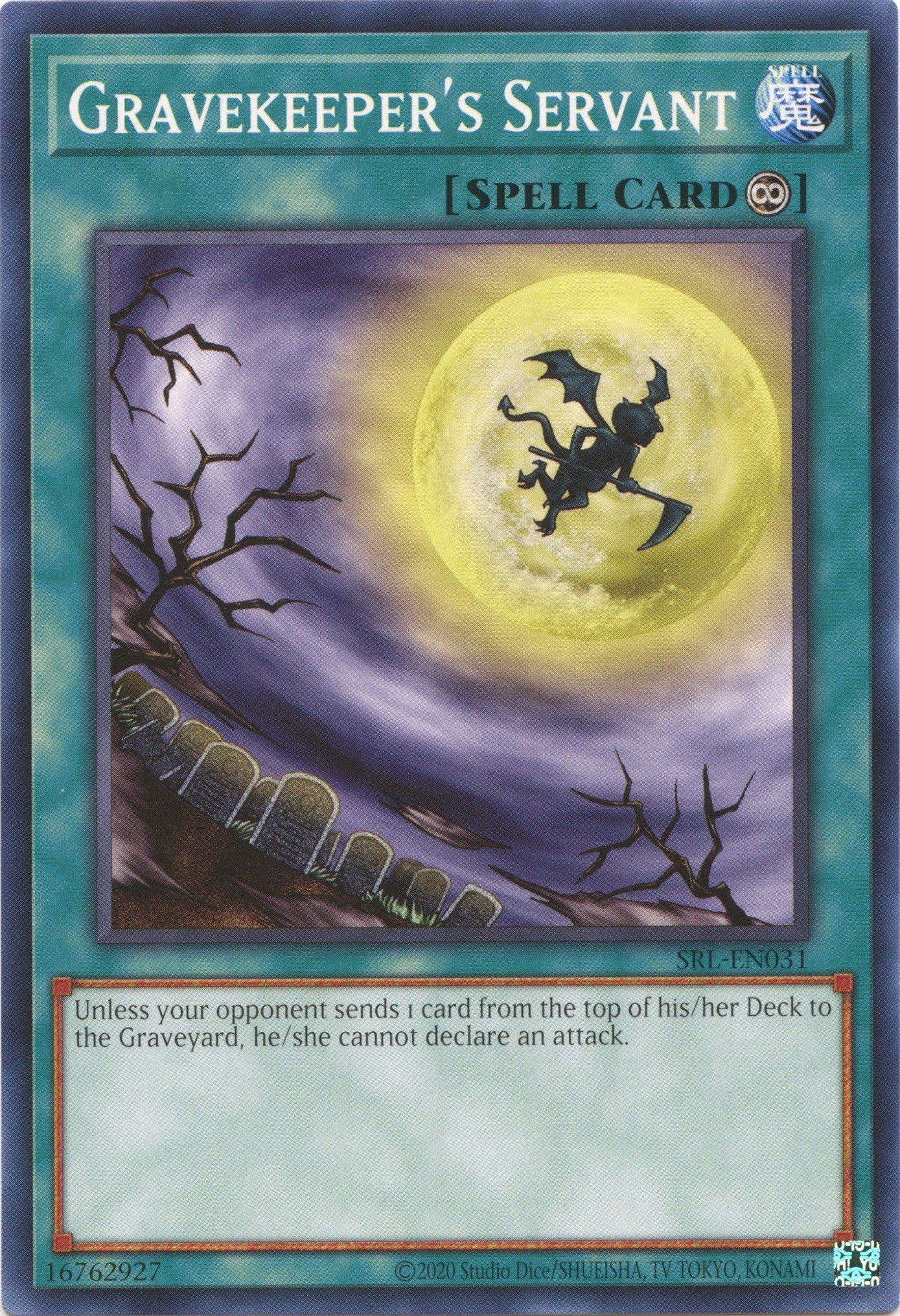 Gravekeeper's Servant (25th Anniversary) [SRL-EN031] Common | Gaming Infinity
