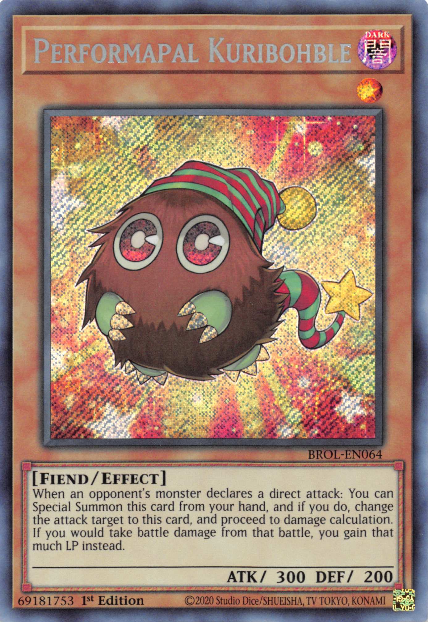 Performapal Kuribohble [BROL-EN064] Secret Rare | Gaming Infinity