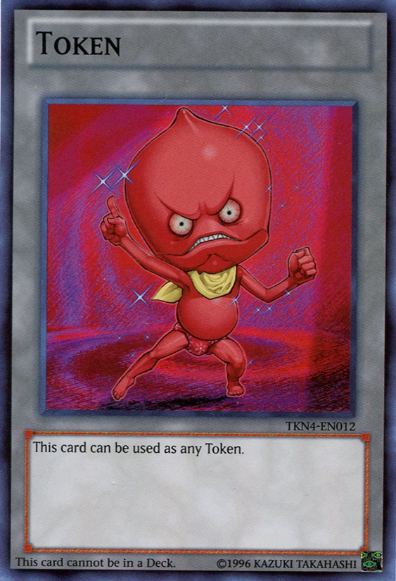 Ojama Token (Red) [TKN4-EN012] Super Rare | Gaming Infinity