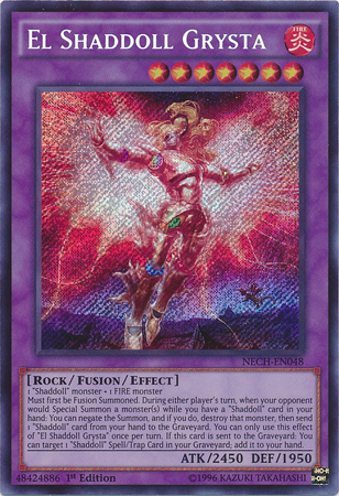El Shaddoll Grysta [NECH-EN048] Secret Rare | Gaming Infinity