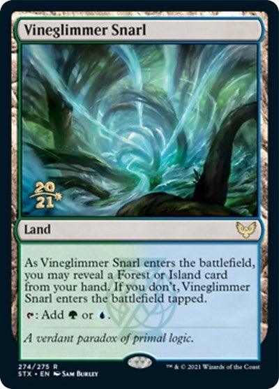 Vineglimmer Snarl [Strixhaven: School of Mages Prerelease Promos] | Gaming Infinity