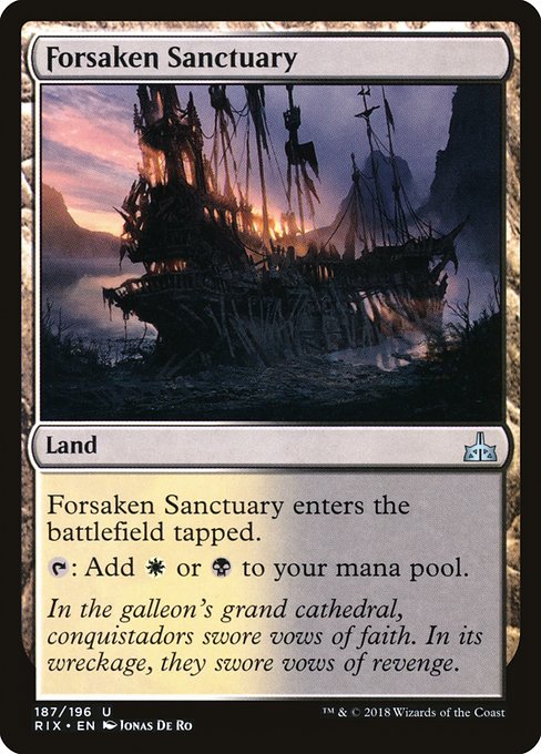 Forsaken Sanctuary [Rivals of Ixalan] | Gaming Infinity