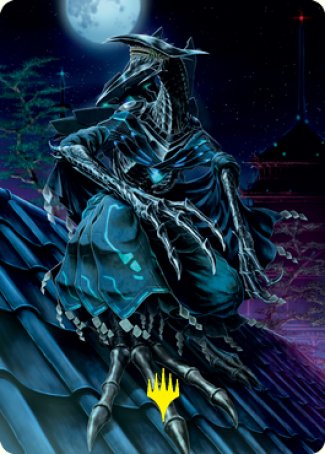 Jin-Gitaxias, Progress Tyrant Art Card (Gold-Stamped Signature) [Kamigawa: Neon Dynasty Art Series] | Gaming Infinity