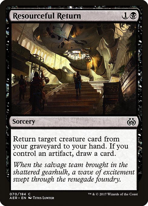Resourceful Return [Aether Revolt] | Gaming Infinity