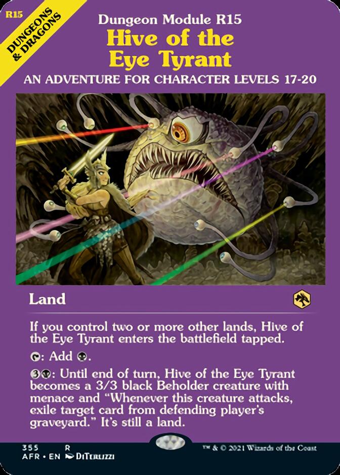 Hive of the Eye Tyrant (Dungeon Module) [Dungeons & Dragons: Adventures in the Forgotten Realms] | Gaming Infinity