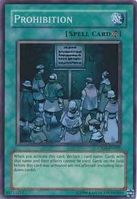 Prohibition [Champion Pack 8] [CP08-EN002] | Gaming Infinity