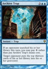 Archive Trap [Zendikar] | Gaming Infinity