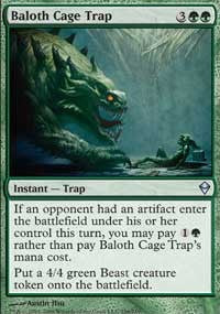 Baloth Cage Trap [Zendikar] | Gaming Infinity