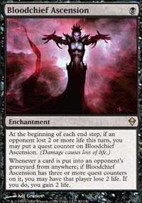 Bloodchief Ascension [Zendikar] | Gaming Infinity