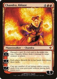 Chandra Ablaze [Zendikar] | Gaming Infinity