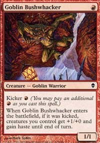 Goblin Bushwhacker [Zendikar] | Gaming Infinity