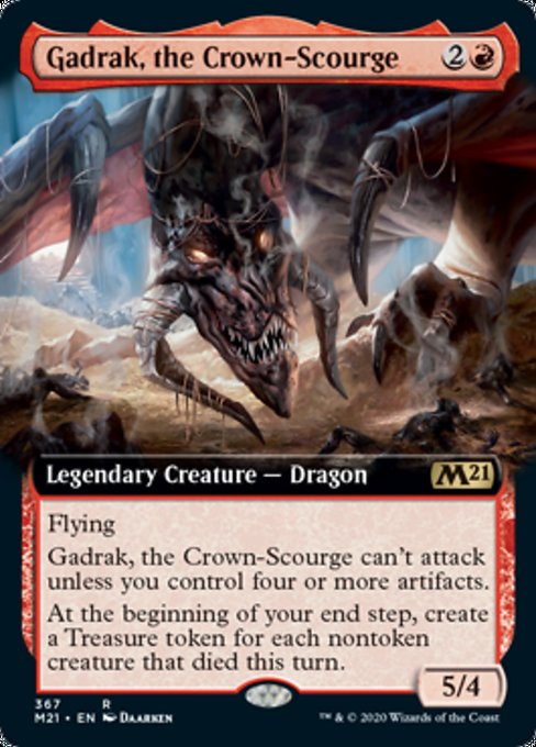 Gadrak, the Crown-Scourge (Extended Art) [Core Set 2021] | Gaming Infinity