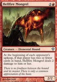 Hellfire Mongrel [Zendikar] | Gaming Infinity