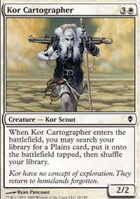 Kor Cartographer [Zendikar] | Gaming Infinity