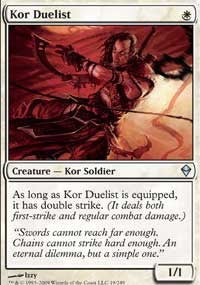 Kor Duelist [Zendikar] | Gaming Infinity